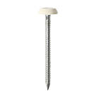 Timco Polymer-Headed Nails Cream Head A4 Stainless Steel Shank 2.1mm x 50mm 100 Pack