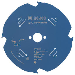 Bosch Expert Fibre Cement Circular Saw Blade 160mm x 20mm 4T