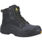 Amblers AS501R Size 7  Black  Steel Toe Cap Safety Boots