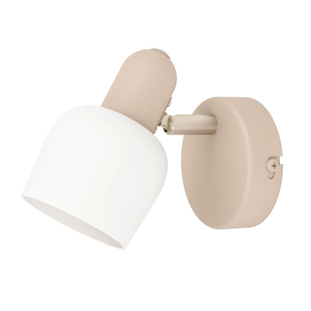 Eglo Corato Round 1-Light Spotlight Sandy - Screwfix