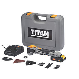 Titan TTI882MLT 18V 1 x 2.0Ah Li-Ion TXP  Cordless Multi-Tool