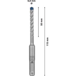Bosch Expert SDS Plus Shank Masonry Drill Bit 6mm x 115mm