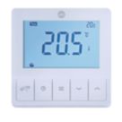 JG Underfloor JGSTAT4W Wired Programmable Thermostat  White 240V
