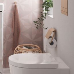 Hansgrohe AddStoris Toilet Roll Holder with Cover Brushed Bronze