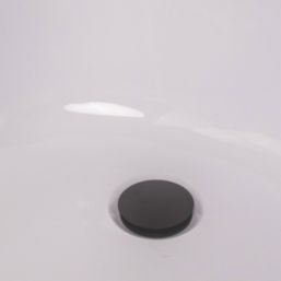ETAL Bath Waste & Overflow Matt Black - Screwfix