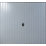 Gliderol Vertical 8' x 6' 6" Non-Insulated Framed Steel Up & Over Garage Door Window Grey