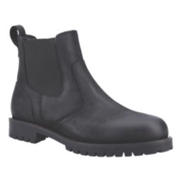 Cotswold Bodicote Chelsea Size 9 Black Waterproof Non Safety Dealer Boots Screwfix