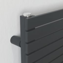 Ximax Watson 1675mm x 600mm 3403BTU Anthracite Vertical Towel Radiator