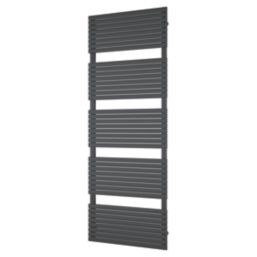 Ximax Watson 1675mm x 600mm 3403BTU Anthracite Vertical Towel Radiator
