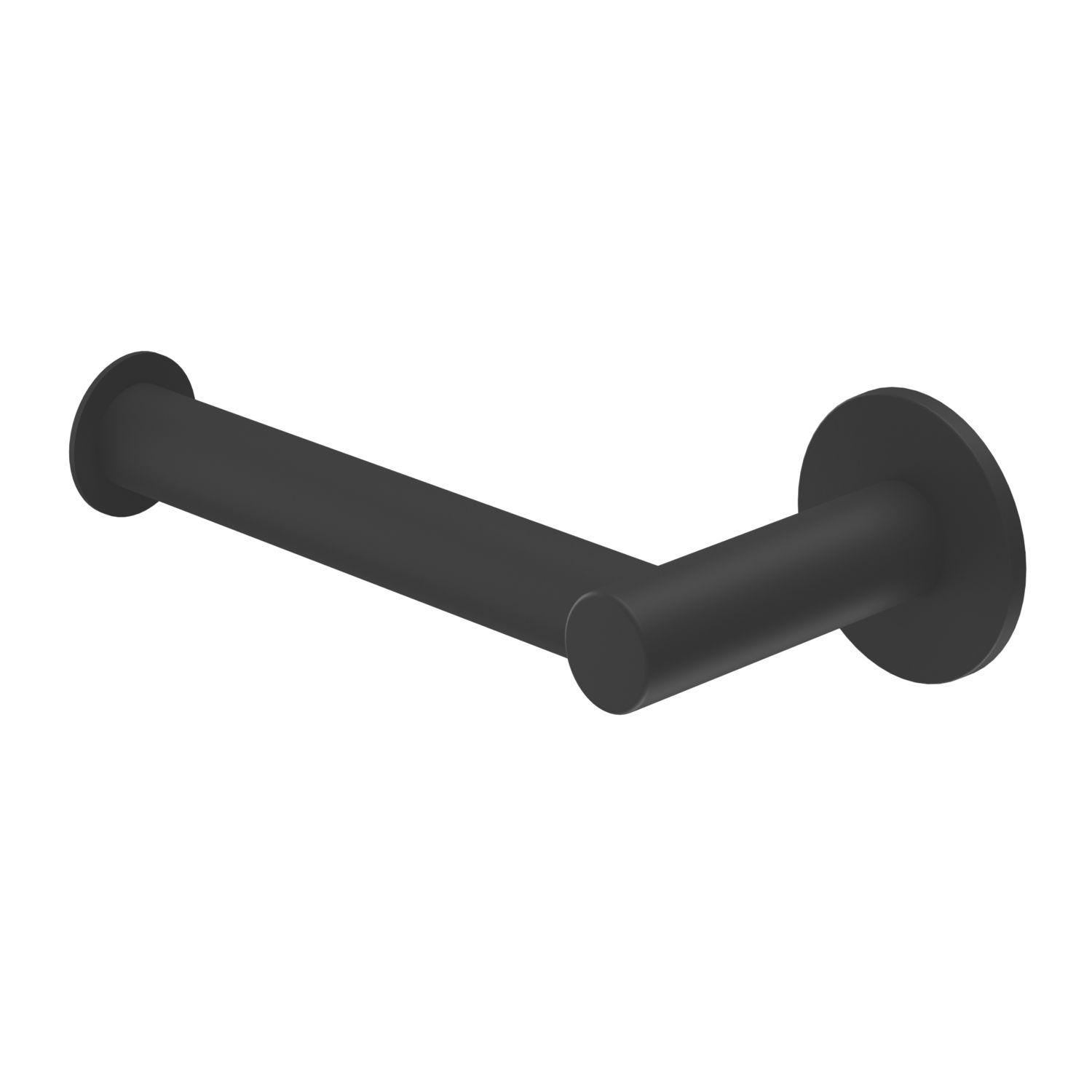 Swirl Caldew Toilet Roll Holder Black (902YT)