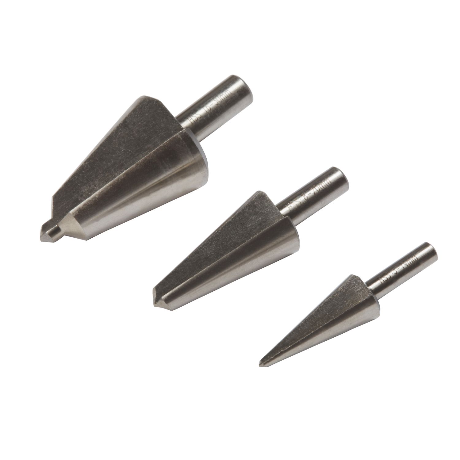 Erbauer Straight Shank Metal Cone Drill Bits 3 Piece Set (9031V)