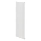 Flomasta  1800mm x 578mm 4019BTU White Vertical Designer Radiator