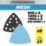 Trend Pro Mesh AB/OSC/M7/P 80, 120, 180 Grit Mesh Multi-Material Delta Sanding Pads with Pad Saver  x  7 Pack