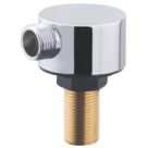 Essentials  Wall Union Elbow Chrome 75mm