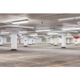 Knightsbridge Torlan Twin 2ft Maintained or Non-Maintained Switchable Emergency LED Batten with Self Test Emergency Function 14/26W 2100 - 3955lm