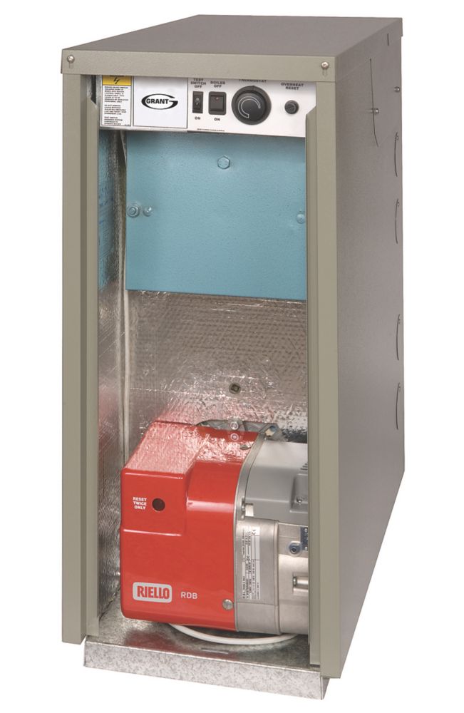 Grant Vortex Pro 50-90 Oil Heat Only Condensing Outdoor Boiler - Screwfix