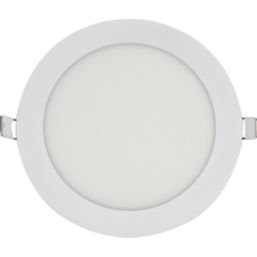 Luceco ECO Circular Fixed  LED Low Profile Slimline Downlight White 12W 960lm