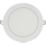 Luceco ECO Circular Fixed  LED Low Profile Slimline Downlight White 12W 960lm