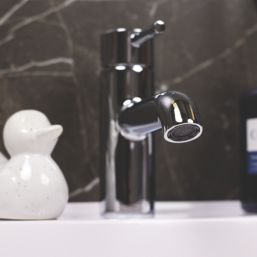 ETAL Bounce Chrome 147mm Cloakroom Lever Mono Basin Mixer Tap