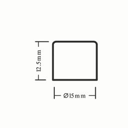 Flomasta  Copper End Feed Stop Ends 15mm 2 Pack