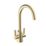 Bristan Acorn Mono Sink Mixer Tap Brushed Brass