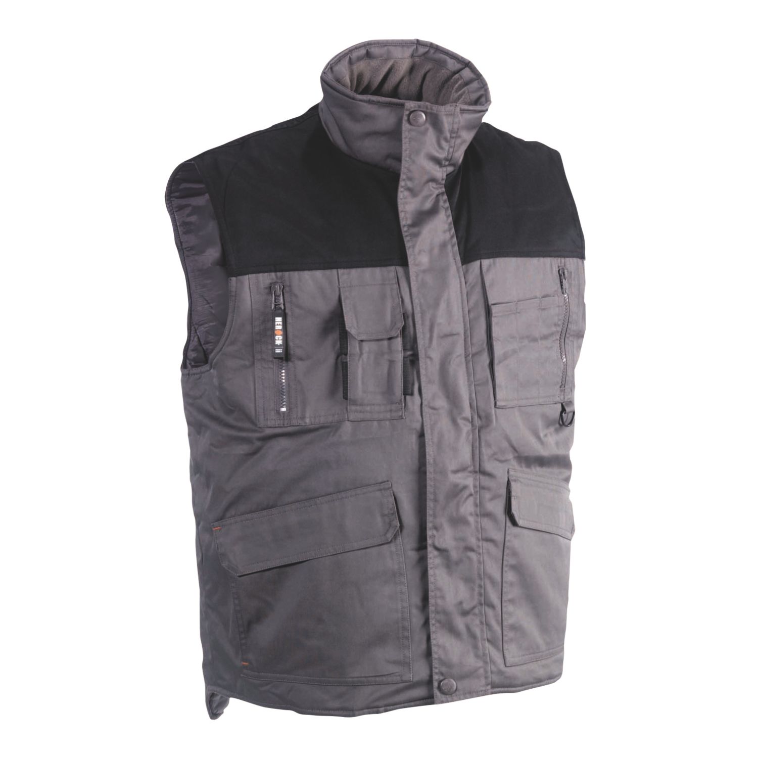 Herock Donar Bodywarmer Grey/Black X Large 54" Chest (904CC)