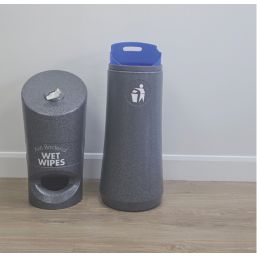 Addgards HHD1GR Freestanding Wet Wipe Dispenser