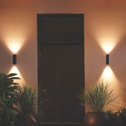 Philips Hue Appear Outdoor LED Smart Up/Down Wall Light Black 8W 1180lm