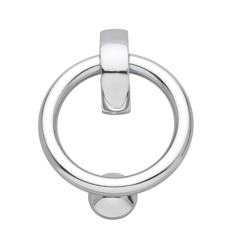 Hardware Solutions Door Knocker Ring Polished Chrome 26mm x 178mm ...