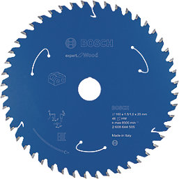 Bosch Expert Wood Circular Saw Blade 160mm x 20mm 48T