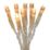300 LED Indoor & Outdoor Very Warm White Icicle Christmas Lights 20.85m