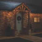 300 LED Indoor & Outdoor Very Warm White Icicle Christmas Lights 20.85m