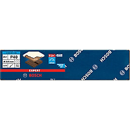 Bosch Expert C470 40 Grit 18-Hole Punched Plaster & Drywall Sanding Discs 225mm 25 Pack
