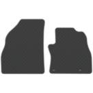 Car Mat Co. Citroen Nemo 2008 on Rubber Car Mats 2 Piece Set