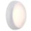 Saxby HeroPro Mini Outdoor Round LED Bulkhead Gloss White 12W 1200lm
