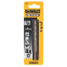 DeWalt Extreme Hex Shank Metal Drill Bit 7mm x 109mm