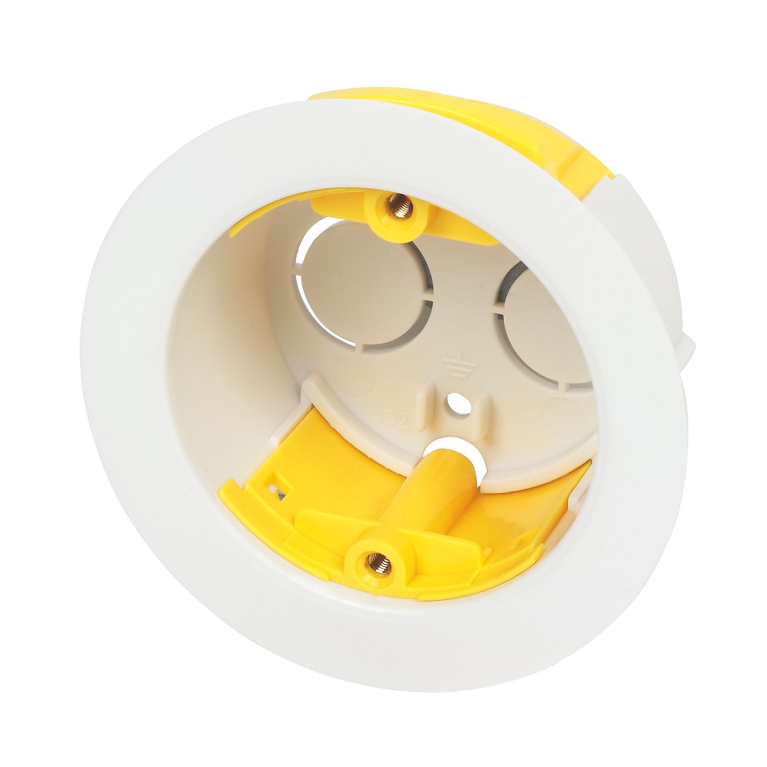 Appleby 1-Gang Dry Lining Circular Knockout Box 35mm (90517)