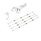 LAP Izo Flex 295mm LED Cabinet Striplights 4 x 1W 4 x 60lm 4 Pack