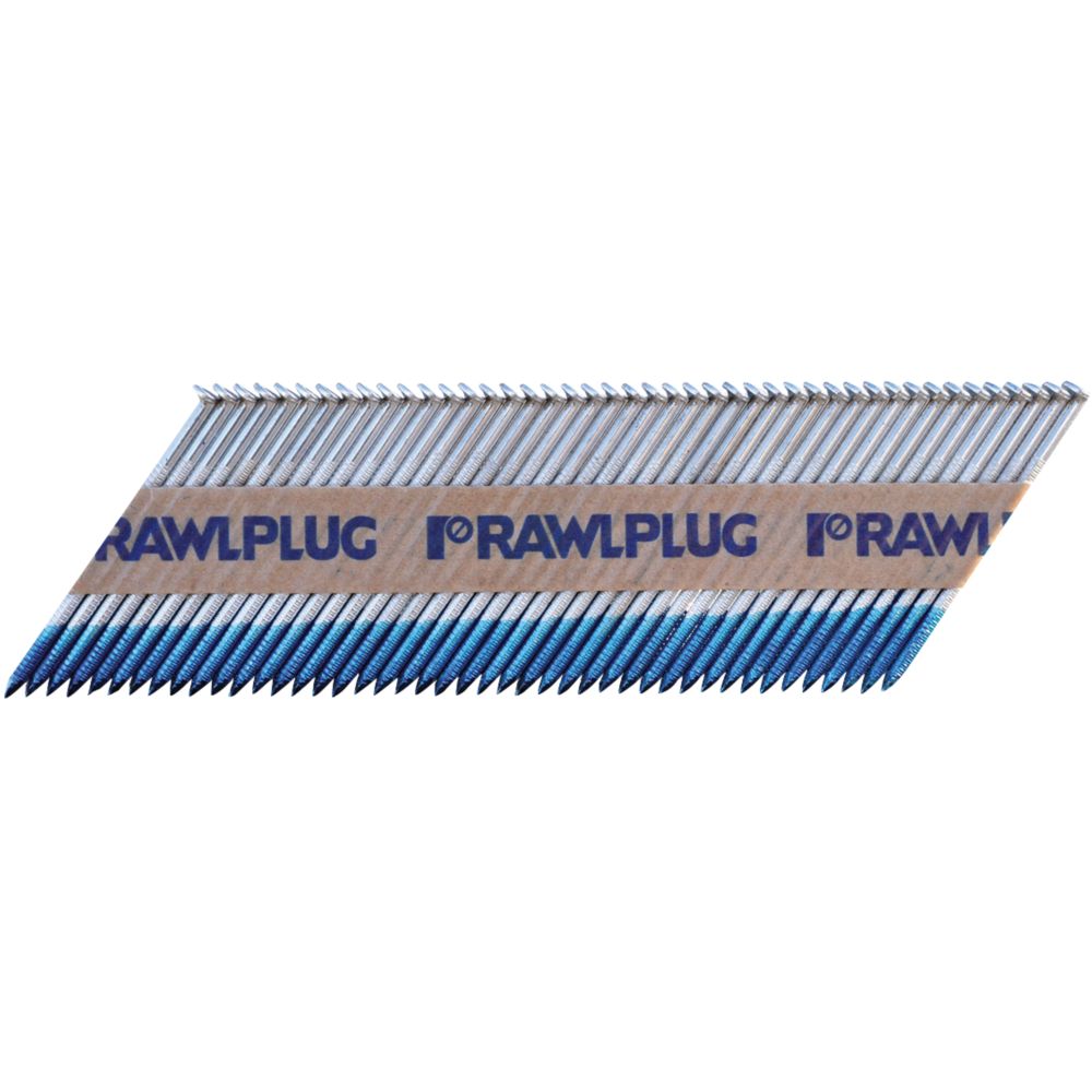 Rawlplug Galvanised Collated Nails 3.1mm x 75mm 2200 Pack