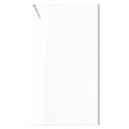 Palermo  Semi-Framed Showerwall Glass Chrome 1100mm x 1950mm