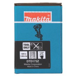 Makita DTD173Z 18V Li-Ion LXT Brushless Cordless Impact Driver - Bare