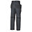 Snickers 6201 Everyday Work Trousers Steel Grey 35" W 32" L