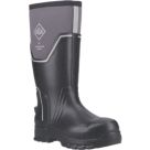 Muck Boots Grit S5 Size 6  Black & Grey  Safety Wellies
