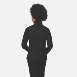Regatta Octagon Womens Softshell Jacket Black Size 16