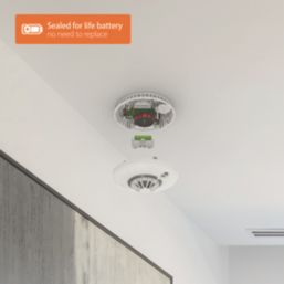 FireAngel Pro Connected FP1720W2-R Battery Interlinked Thermistek Heat Alarm