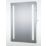 Sensio Kai Plus Rectangular Slimline Illuminated Mirror With 3000lm LED Light 500mm x 700mm