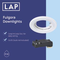 LAP Fulgora Fixed  Downlight White