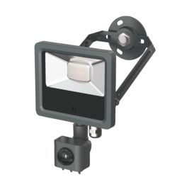 Collingwood  Indoor & Outdoor LED Residential Floodlight With PIR Sensor Anthracite 10W 1100 / 1150 / 1300lm