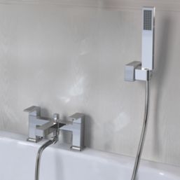 Swirl Carna Deck-Mounted  Bath Shower Mixer