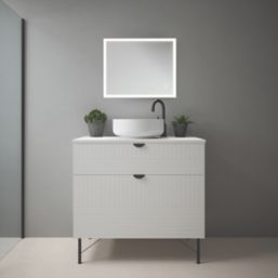 Light Tech Mirrors Sienna 1 Rectangular Illuminated LED Mirror With 1500lm LED Light 500mm x 600mm